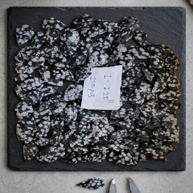 1 inch Snowflake Obsidian Handcrafted arrowheads flint Point 1 inch Snowflake Obsidian Handcrafted arrowheads flint Point
