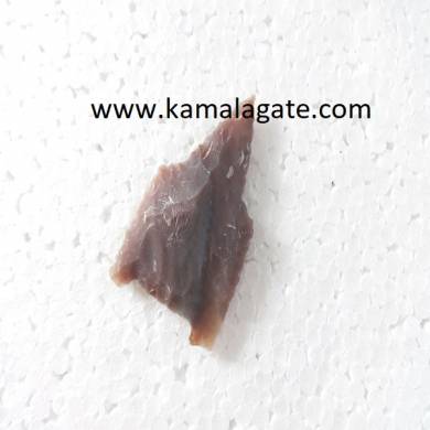 2 Inch Handmade Indian Agate Arrowheads