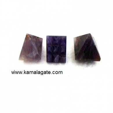 Amethyst 9 Pyramid Plate