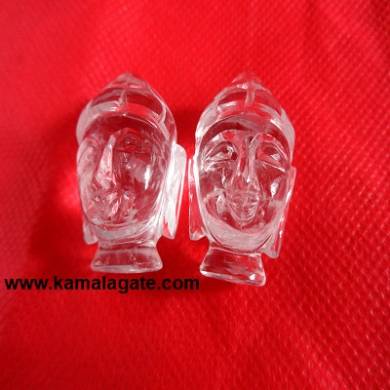 Bhuddha Head Crystal Quartz