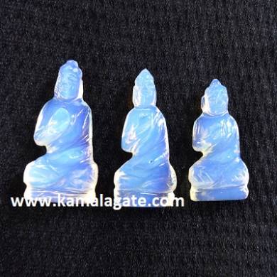 Bhuddha Sculpture Opalite Gemstone