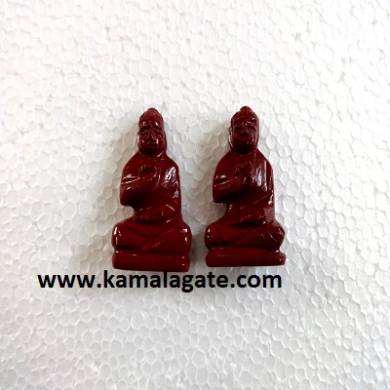 Bhuddha Sculpture Red Jasper Gemstone