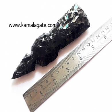 5 Inch Black Obsidian Tomahawks 