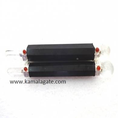 Black Tuurmoline Healing Stick (Plain)