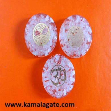 Crystal Quartz Assorted Orgone Disc ser´s