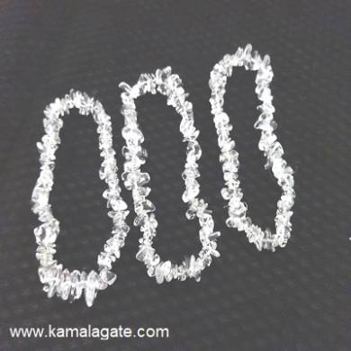 Crystal Quartz Chips Bracelets