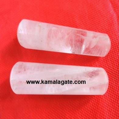 Crystal Quartz Smooth Massage Wands