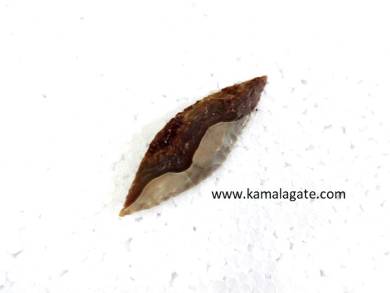 Fancy Agate 2 Inch Leaf