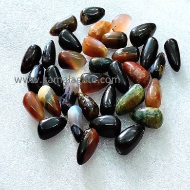 Fancy Indian Agate Gemstone Bullets