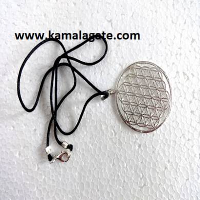 Flower of Life Silver Pendents