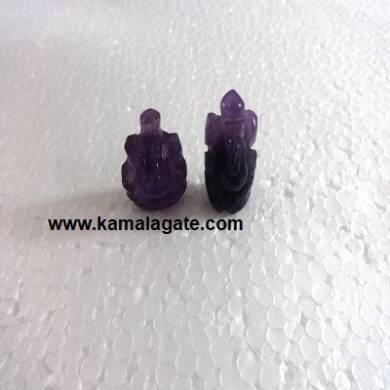 Ganesh Amethyst Scluptur