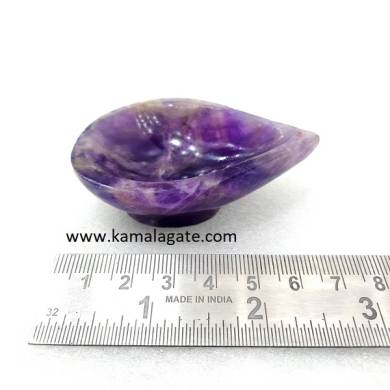 Gemstone Amethyst Candle Holder