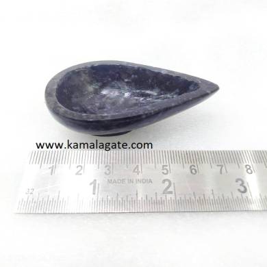 Gemstone Indigo Candle Holder