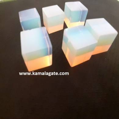 Opalite Gemstone Blocks & Cubes