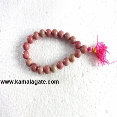 Gemstone Power Rhodocrosite Bracelets