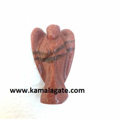 Red Quartz Sandstone 2 inch angels