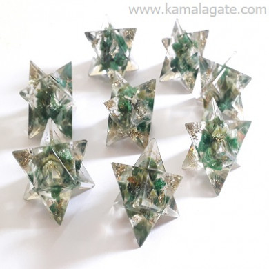 Green Aventurine Orgone Star 