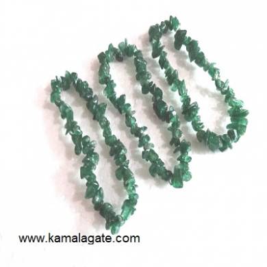 Green Aventurine Chips Bracelets