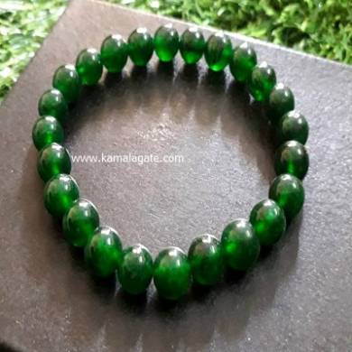 Green Onex 8mm Beads Bracelets