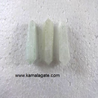 Green Quartz Double Point Terminated Pencile