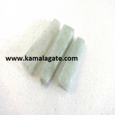 Green Quartz Gemstone Towers