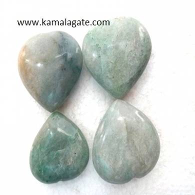 Green Aventurine Pub Hearts