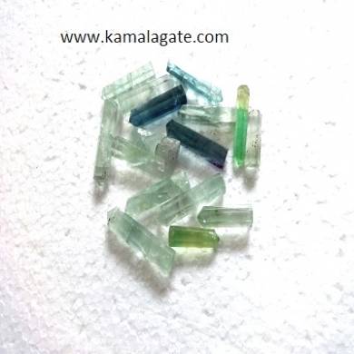 Green Flourite Single terminated pencile point 