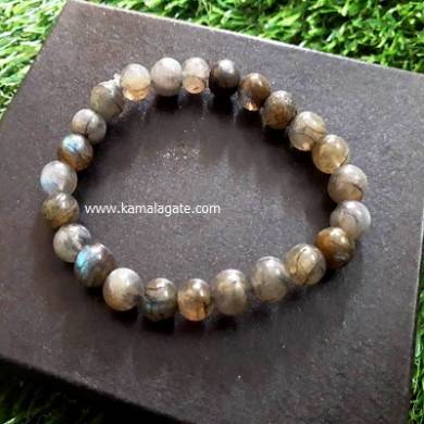 Labrodolite 8mm Beads Bracelets