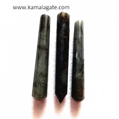 Labrodolite Faceted massage wands