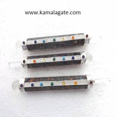 Labrodolite Seven Chakra Healing Sticks