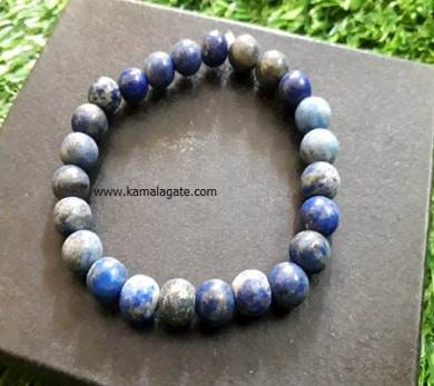 Lapiz Lazuli 8mm Beads Bracelet