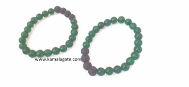 Mica Agate With Lava Stone Bracelets
