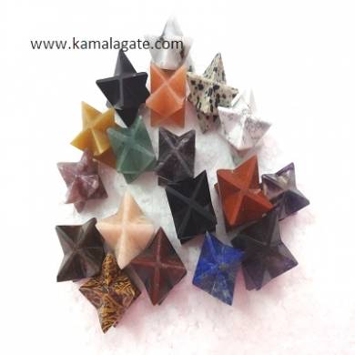 Gemstone Merkaba stars