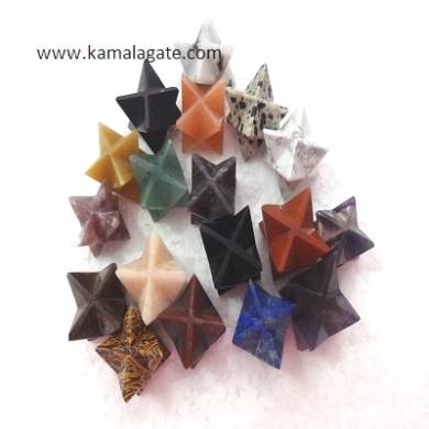 Gemstone Merkaba stars