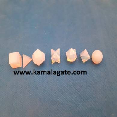 Opalite Seven Pieces Geometry Sets