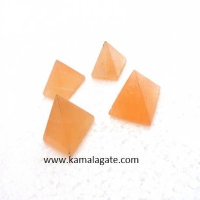 Orange Salelite Small Pyramid