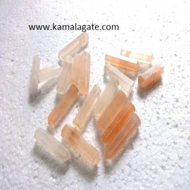 Orange senolite Single terminated pencile point 