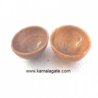 Peach Aventurine 2 inch bowls 