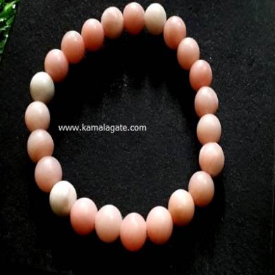 Pink Opal 8mm Beads Bracelet