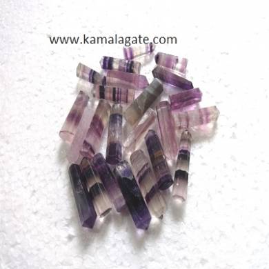 Purple Flourite Single terminated pencile point 