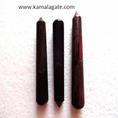 Tiger Eye Faceted massage wands 