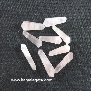 Rose Quartz Double Point Terminaed Pencile 