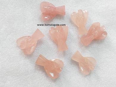 Rose Quartz angles 1inch