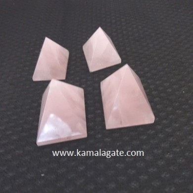 Rose Quartz Small Pyramid