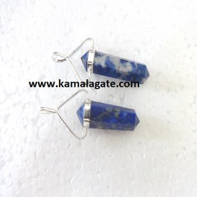 sodalite Double Point Pencil Pendent