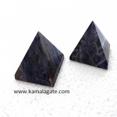 Sodalite Big Pyramid 