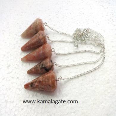 Sunstone Faceted Pendulums