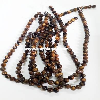 Tiger Eye 8 mm Loose Beads For Jewelry Making