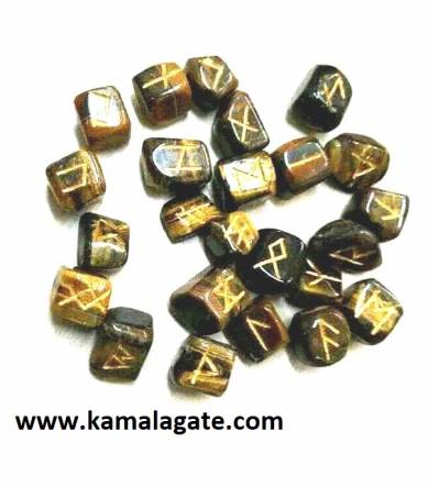 Tiger Eye Rune Set