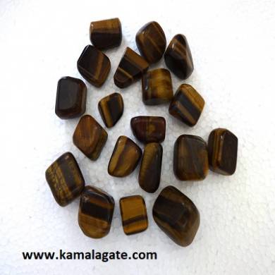 Tiger Eye Tumble Stone